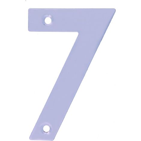 Numéro 7 en acier inoxydable 10 cm 6775 ami (1/5)