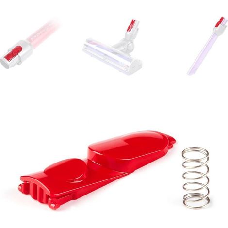 SABIR 1 pièce Dyson – bouton de commutation pour aspirateur, boucle de bouton, pôle d'extension, seau à poussière, accessoires de réparation (1/4)