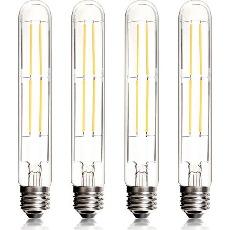 Ampoule LED E27 Dimmable 8W=80W 2700K 185mm T30 Tubulaire (1/5)