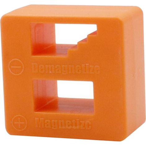 Magnétiseur De Poche 2 En 1 Démagnétiseur Pour Tournevis Orange (1/5)
