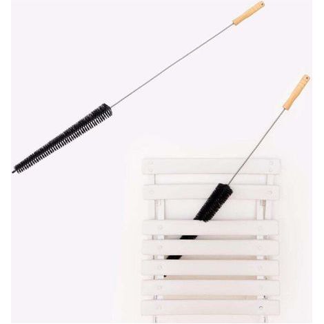Heizkörperbürste - 72 cm x 5 cm Flexibel, abfallfrei - Ideal zur Reinigung von Flachheizkörpern (2 Stück) (1/5)