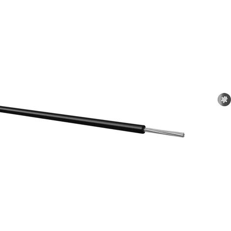 Kabeltronik 060102504 cable amarillo 100 m 1 x 0,25 mm²