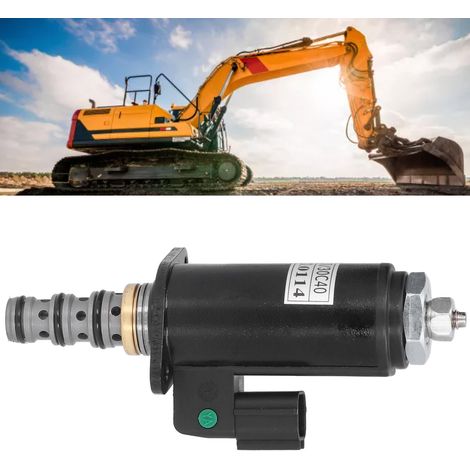 Électrovanne hydraulique en aluminium pour pompe Kobelco SK200‑6 SK230‑6, référence YN35V00019F1 KDRDE5K-31 30C40-101