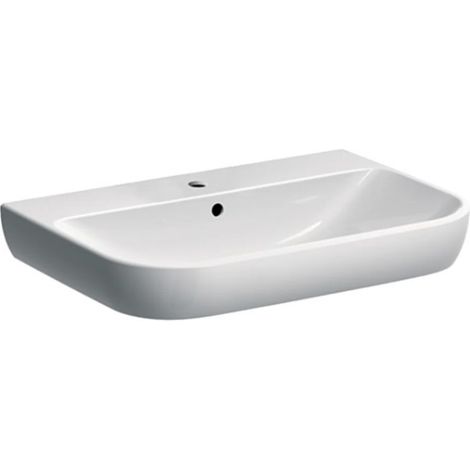 Lavabo sospeso 70 cm bianco lucido - Geberit Smyle (1/4)