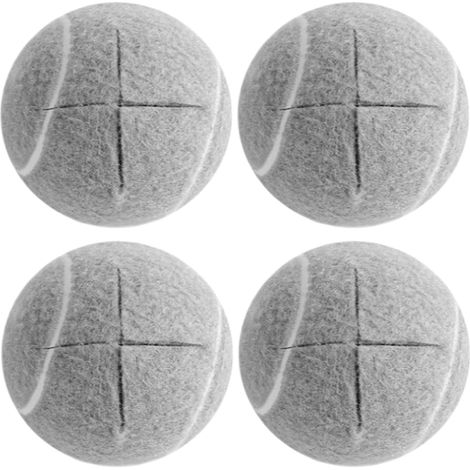 Balles de tennis prédécoupées pour chaises, tapis glisse (1/5)