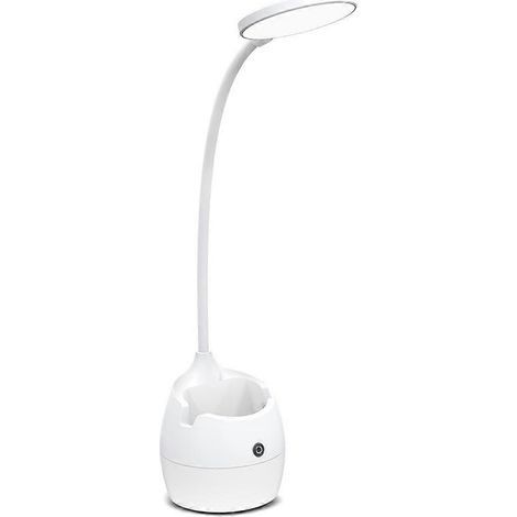 Accessoires indispensables pour une chambre étudiante : lampe de bureau, porte-stylo, lampe de bureau LED à 360° (1/5)