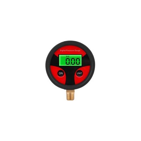 Manomètre Numérique de Pneu,Manomètre Jauge de Pression des Pneus de Voiture Digital LCD Jauge de Pression d'Air des Pneus LCD Numérique pour Voiture Camion Moto 0-200PSI (1/5)