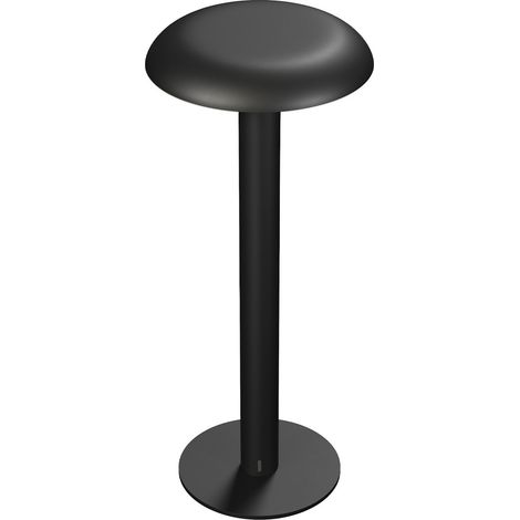 Lampada da Tavolo Portatile Bimba LED 2W IP65 Dimmerabile CCT 2000K/3100K/5000K Nero Opaco - Beneito & Faure per Interni ed Esterni (1/5)