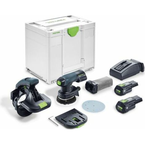 Festool Akku Kantenschleifer Schleifer Ladegerät ES-ETSC 125 3,0 I-Plus 577697 (1/5)