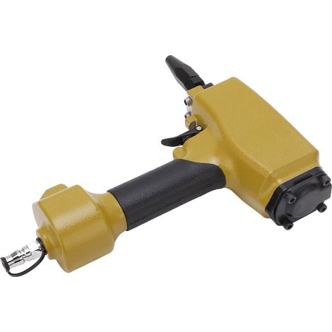 Dérouleur pneumatique à riveter et poinçonner pour tôle métallique, outil électrique de dépose de clous, pistolet à percussion pour fer (1/5)