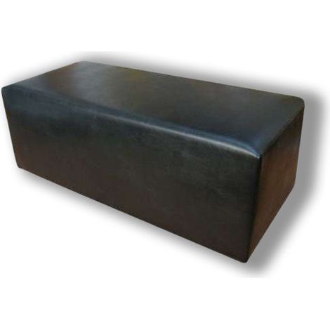Banc, bout de lit en similicuir 80x40x43 cm