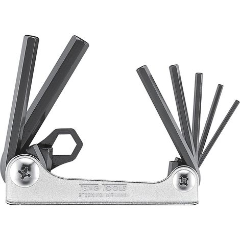 Jeu de clés Allen en étui Teng Tools 1471AFA