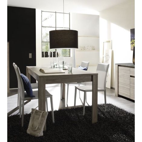 Mesa de comedor LIPARI 180 cm roble gris