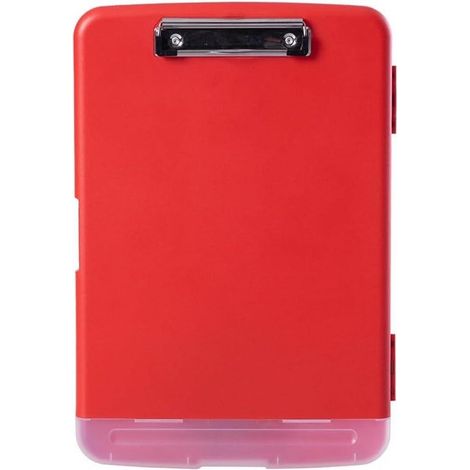 Porte-documents avec pince, bloc-notes, conception résistante à l'eau, boîte de rangement, boîte à documents avec porte-stylo intégré pour les écoles, les bureaux et les environnements industriels (1/5)
