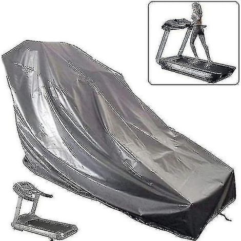 Wasserdichte Laufbandabdeckung, Staubschutzhülle für Fitnessgeräte im Innen- und Außenbereich – 200 x 95 x 150 cm – Silber
