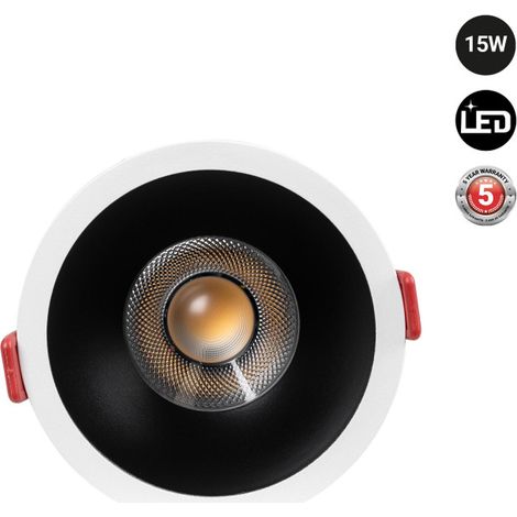 Downlight LED 15W  CCT  lumière sélectionnable 9–10cm OSRAM driver KGP
