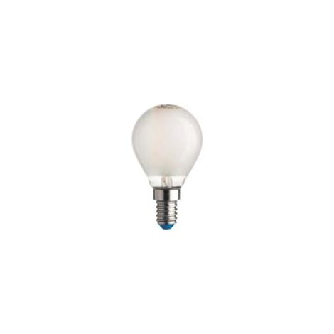LAMPADA FILO LED SFERA STICK SATINATA E14- - 4.5w - 4000°K naturale - 470 lm - 45x80h - 5 blister AIRAM