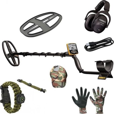 Garrett metal detector ACE Apex piastra Viper + Cuffie (Survival pack) 1142325
