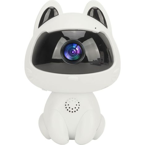 Caméra de sécurité intérieure 2MP 1080P WiFi avec chat mignon, détection de mouvement, communication bidirectionnelle, vision nocturne, application de surveillance intelligente pour animaux de compagn (1/5)