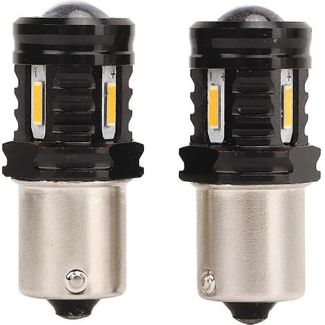 Ampoules LED BA15S 1156 120 W 1500 lm, ampoules universelles ultra-lumineuses 12-24 V pour clignotants/feux de recul de voiture