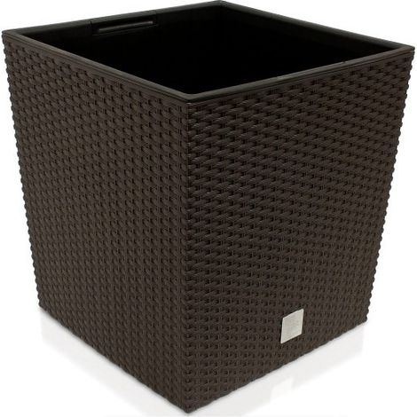 Pot de fleurs de 40 X 40, 64 l marron (1/5)