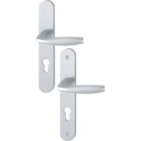 Set di porte New York - 165 mm - chiave i PZ - look acciaio inox F9 - 1810/318KN - 3398501