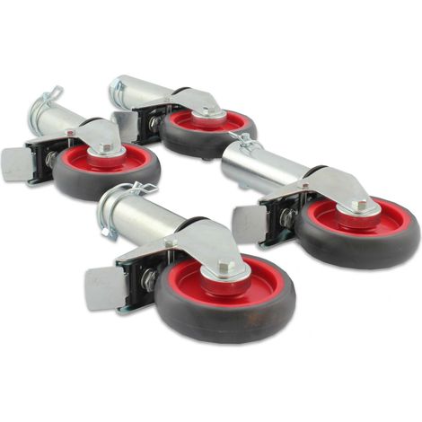 Altrex 4er-Set Räder Ø125mm mit Bremse RS TOWER 4