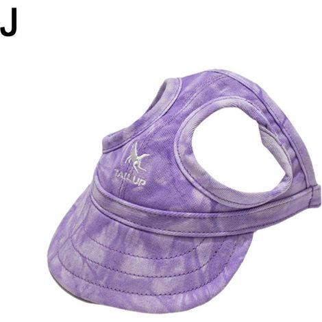Visière Pour Chien - Protection Solaire Réglable Avec Cordons Et Trou Pour Oreilles - Pour Promenade Extérieure Sportive - Taille Unique (1/5)