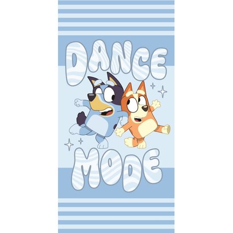 Filiyano-Serviette de bain Bluey Dance Mode, serviette de plage 70x140 cm