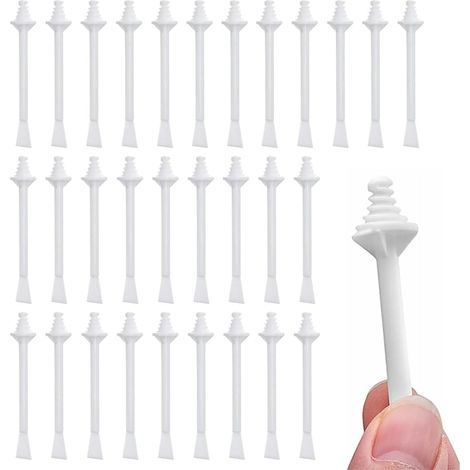 30 Pieces bâtonnets de cire nasale applicateurs de cire nasale pour le nettoyage des narines et l'épilation des poils du nez Bâtons D'Épilation Pour Le Nez disponibles pour hommes femmes (1/5)