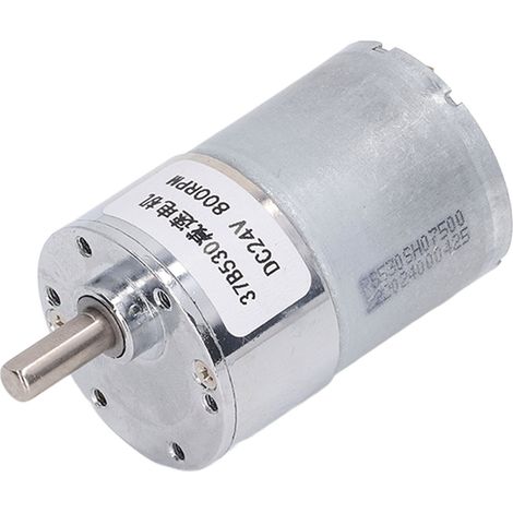 Moteur à engrenages DC 24V 800 tr/min réducteur de vitesse transmission stable pour robot (1/5)