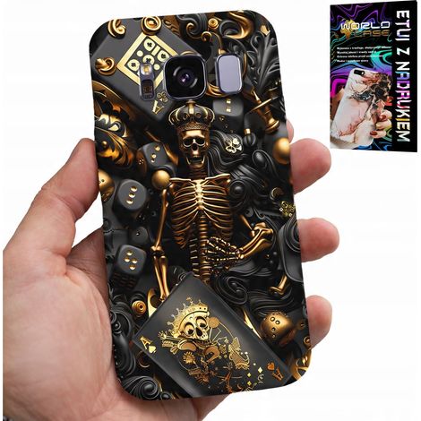 Funda para Samsung Galaxy S8 - Dados de póker King AS patrones PARA HOMBRES + lámina (1/5)