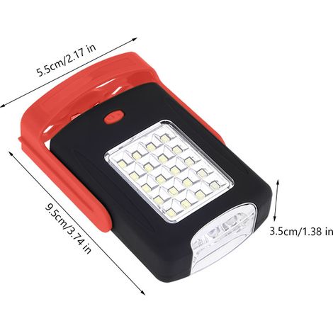 Lampe de secours/camping multifonctionnelle à 23 LED (1/5)