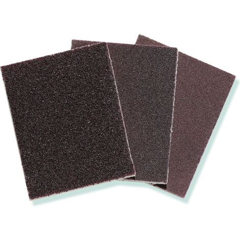 Panni abrasivi Color-Expert 93169910 125x100 mm 3 pezzi grana