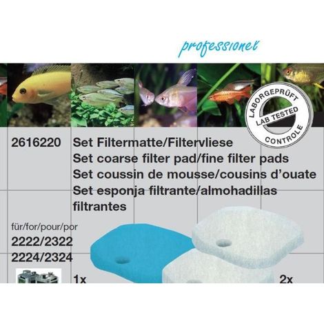 Eheim Set Filtermatte & -vlies für Experience 150/200 Keine Angabe