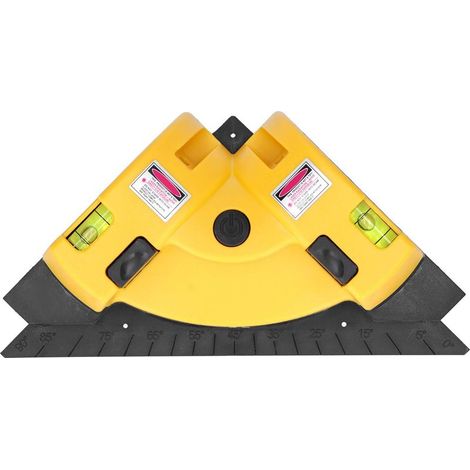 Niveau laser angle droit haute luminosité, ligne horizontale et verticale pour pose de carreaux et mesure industrielle (1/5)