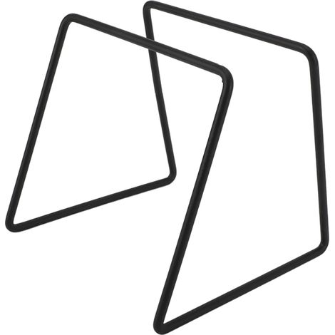 Porte-filtre à café en métal noir, support pour filtre à café à infusion lente, ensemble porte-filtres en papier filtre (1/5)