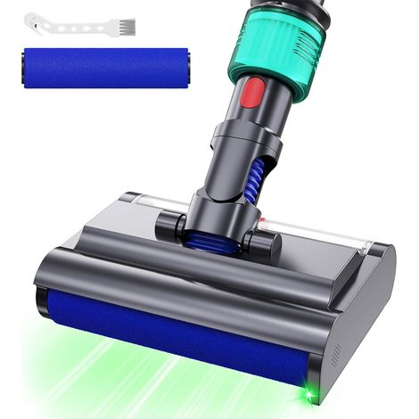 Bürste Wischaufsatz kompatibel für Dyson V7 V8 V10 V11 V15 Staubsauger,Elektrischer Bodenwischer mit sauberem und schmutzigem Wassertank für Tierhaare,Teppiche und Hartböden Elettrico lavapavimenti