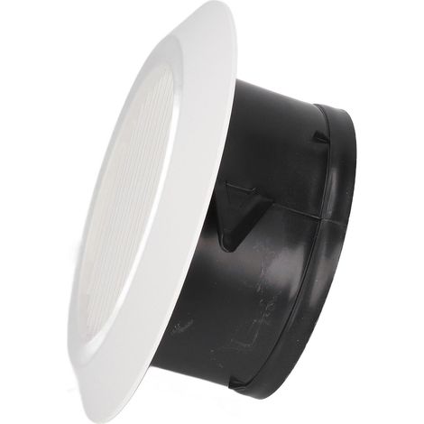 Rundes ABS-Lüftungsgitter für Bad, Büro, Küche, 6 Zoll (1/5)