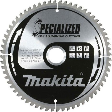MAKITA B-09634 TCT LAME DE SCIE MSA25080G 2.40, MULTICOLORE