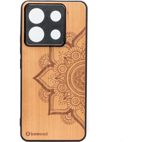 Custodia in legno Bewood per Xiaomi Redmi Note 13 Pro 5G MANDALA APPLE TREE (1/2)