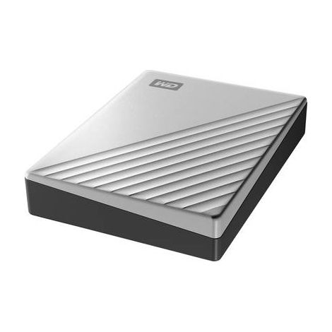 WD My Passport Ultra 4TB USB3.0 & USB-C 2.5zoll - Silber (1/3)