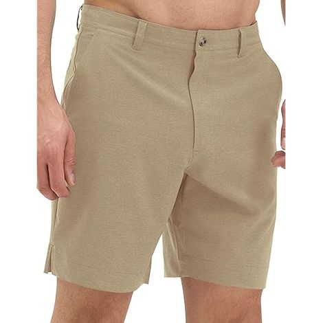 Shorts Randonnée Homme - 7 Pouces Entrejambe - Séchage Rapide Respirant - UPF 50+ - Usage Extérieur Voyage Loisirs - Taille Unique (1/3)