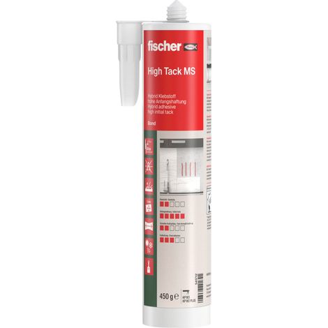 Fischer  HIGH  TACK  MS  blanco  290  ml  -  541712 (1/3)