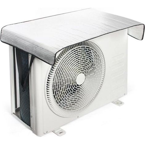 Cubierta de aire acondicionado, aire acondicionado exterior, cubierta de protección solar, cubierta impermeable para aire acondicionado, protección contra el polvo para el hogar, protectores de aire