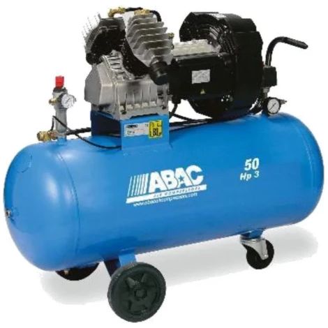 Compresseur à piston 3 CV monophasé 50 litres ABAC (1/3)