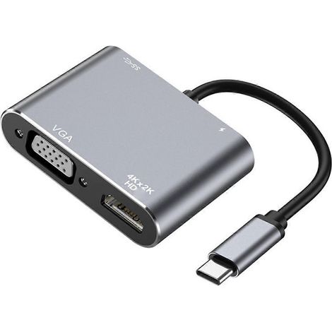Typ-C 4-in-1 Dockingstation Multifunktions-Hub für Switch-Konverter