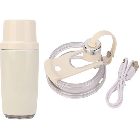 Gobelet mixeur portable 350ml 18000 RPM personnel – Blender électrique sans fil rechargeable jus bureau gym camping voyage blanc, cuisine (1/4)