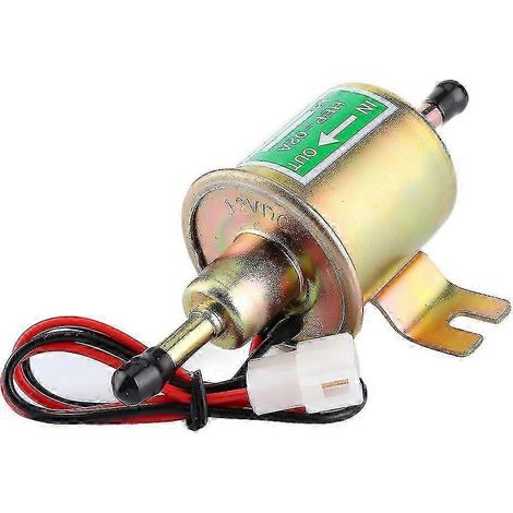 Pompe à carburant électrique basse pression de qualité pour voiture, camion et bateau - 12 V, 3-6 PSI, pompe en ligne HEP-02A pour essence et diesel (1/4)