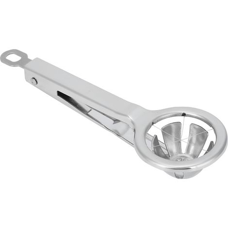 304 Stainless Steel Boiled Egg Cutter Splitter Cutting Tongs Home Kitchen Accessory (1/5)